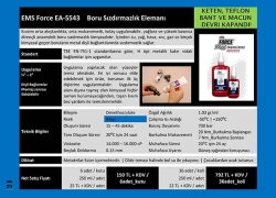 EMS Force EA-5543 Boru Sızdırmazlık Elemanı_TR